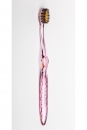 agwa super clean dent Gold- & Bambuskohle – Zahnbürste pink