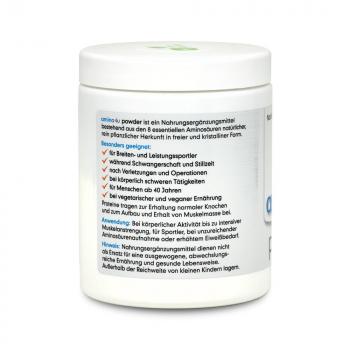 Essentielle Aminosäuren Amino4u • Pulver 120g