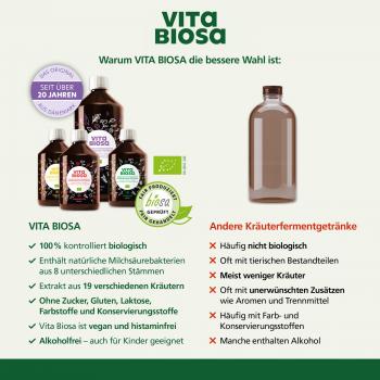 Preview: Vita Biosa Ingwer + Vitamin C 500ml, bio