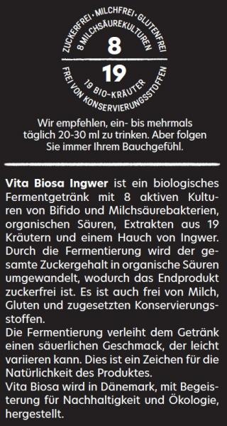Vita Biosa Ingwer + Vitamin C 500ml, bio