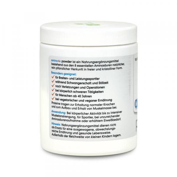 Essentielle Aminosäuren Amino4u • Pulver 120g