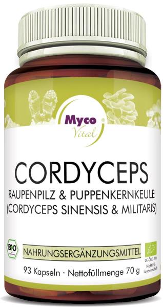 CORDYCEPS Bio-Vitalpilzpulver-Kapseln