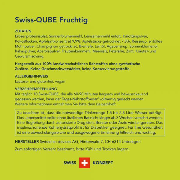 Swiss-QUBE Fruchtig (Wochenration)