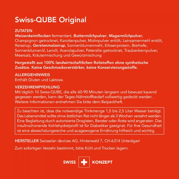 Swiss-QUBE Original (Wochenration)