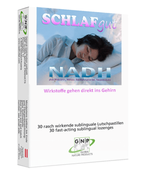 NADH Schlafgut – 10 mg NADH (funktionell kombiniert)