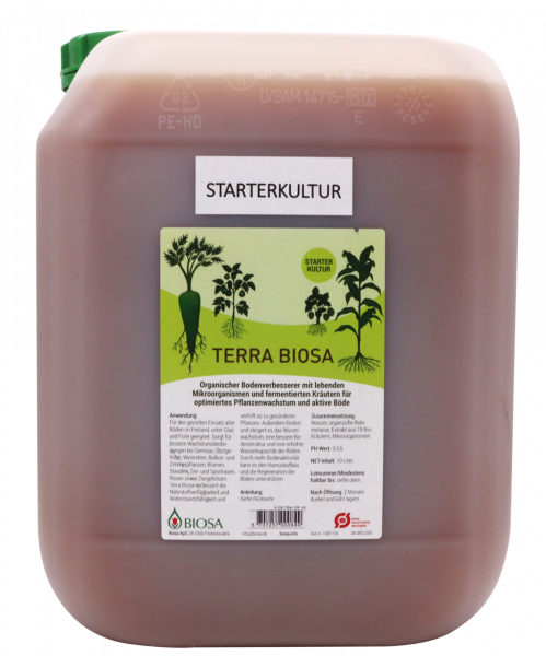 Terra Biosa Starterkultur, 10 L