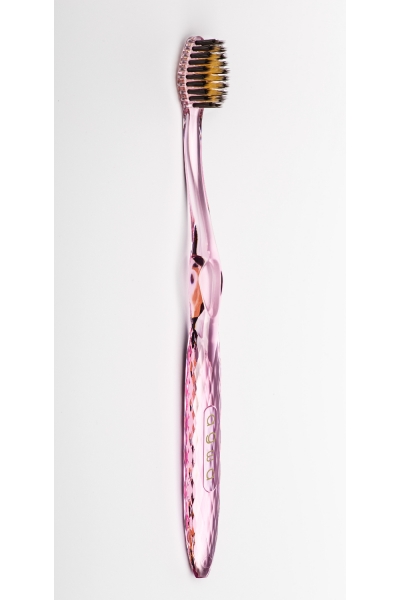 agwa super clean dent Gold- & Bambuskohle – Zahnbürste pink