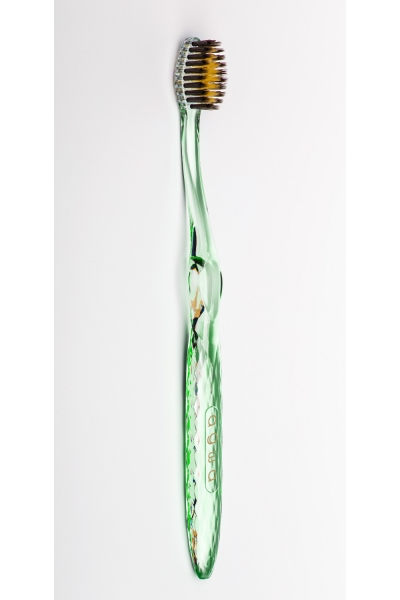 agwa super clean dent Gold- & Bambuskohle – Zahnbürste kobaltgrün