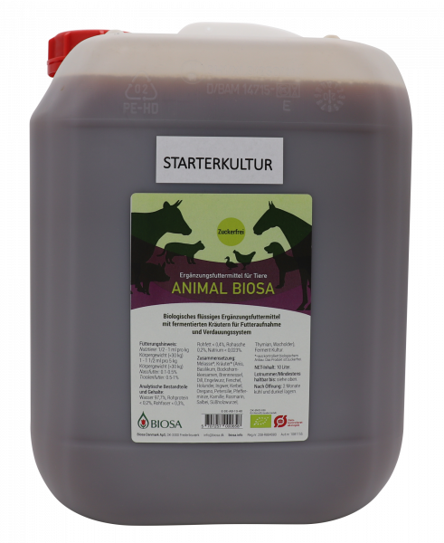 Animal Biosa Starterkultur 10 l, bio