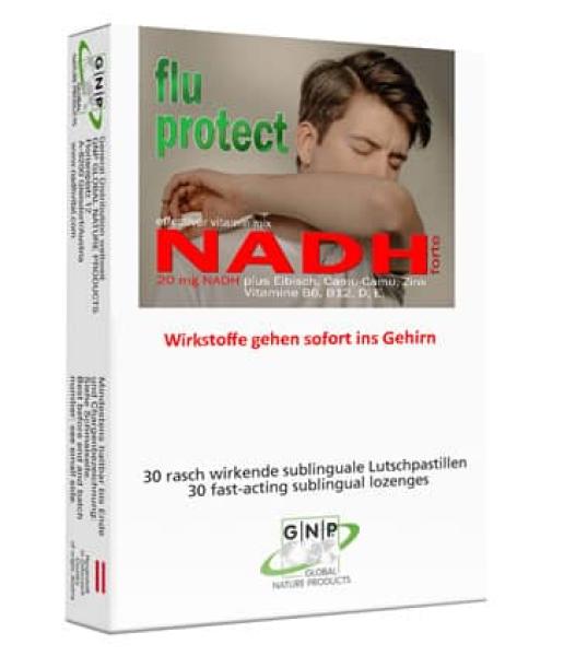 NADH flu-protect – 20 mg NADH (funktionell kombiniert)