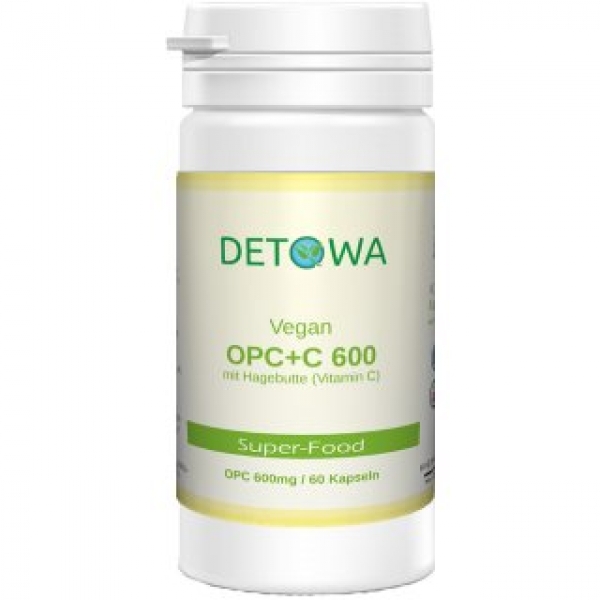 OPC+Hagebutte 600mg 60 Kapseln